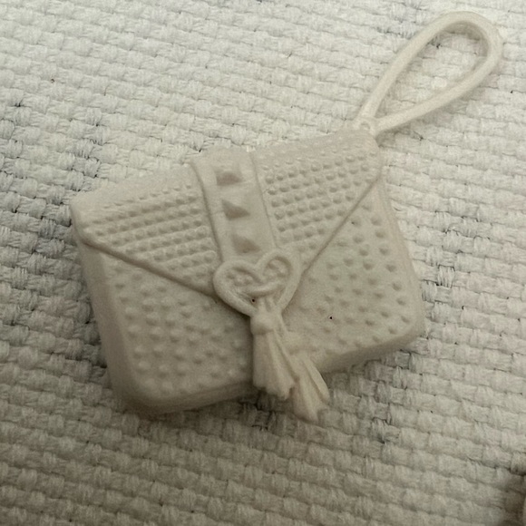 Barbie 3 piece Outfit Pink/Brown Jacket, Shoes and Pocketbook - Picture 3 of 7